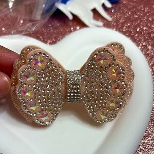 Sparkling Hair Bow Clip
